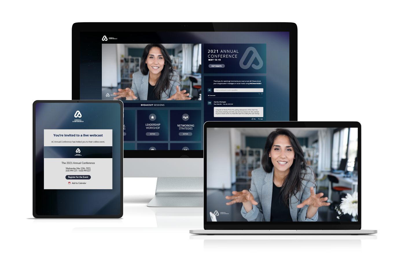 online virtual broadcast event producers